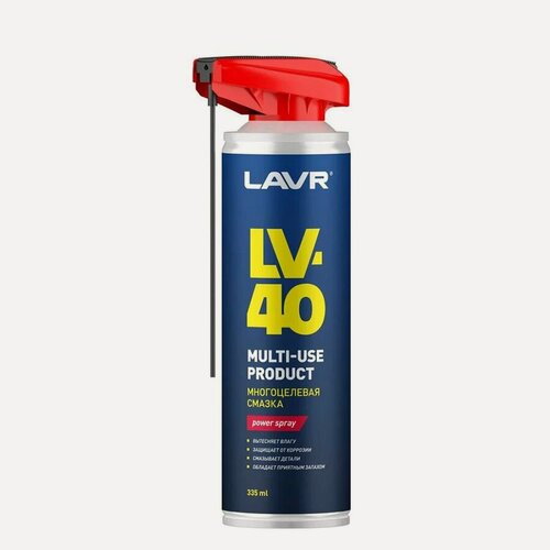 Изображение товара Смазка многоцелевая проникающая LV-40, 335 мл / LAVR / Ln2429