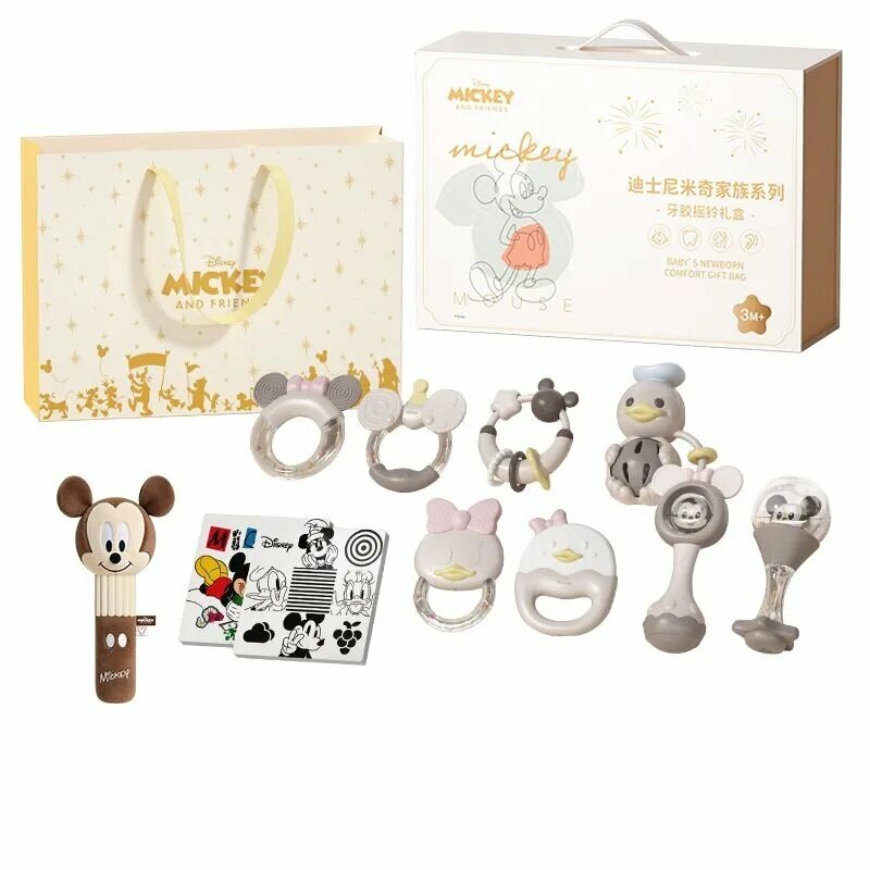 Disney Mickey Mouse Minnie Mouse Toy Baby 0 December Ringing Bell Погремушка