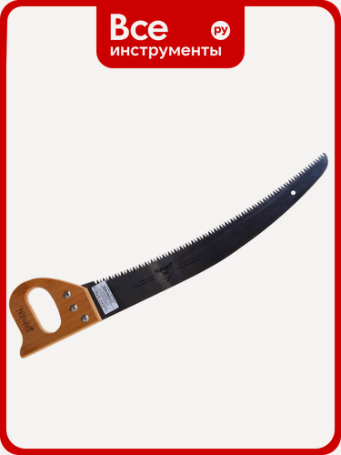 Изображение товара Пила с изогнутом полотном, деревянной ручкой SAMURAI D-540-LH, 6 мм, надежный