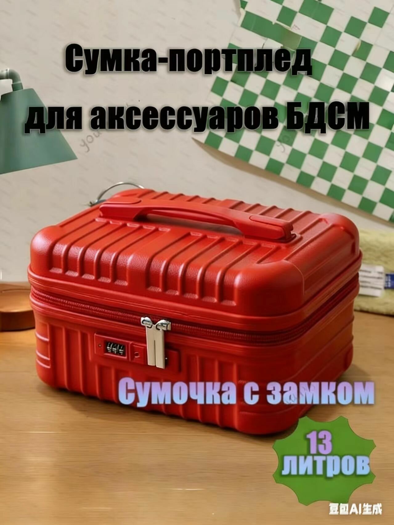 Сумка , 17х19х29 см, розовый — фото 1