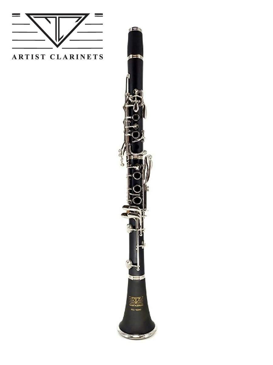 Кларнет Bb Artist CL-530A, корпус пластик, 17 клапанов, облегченный кейс в комплекте