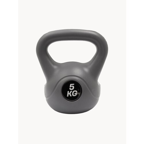 фото Гиря rank kettel bell 5kg черный металл, пластик 5026001-050 5 кг