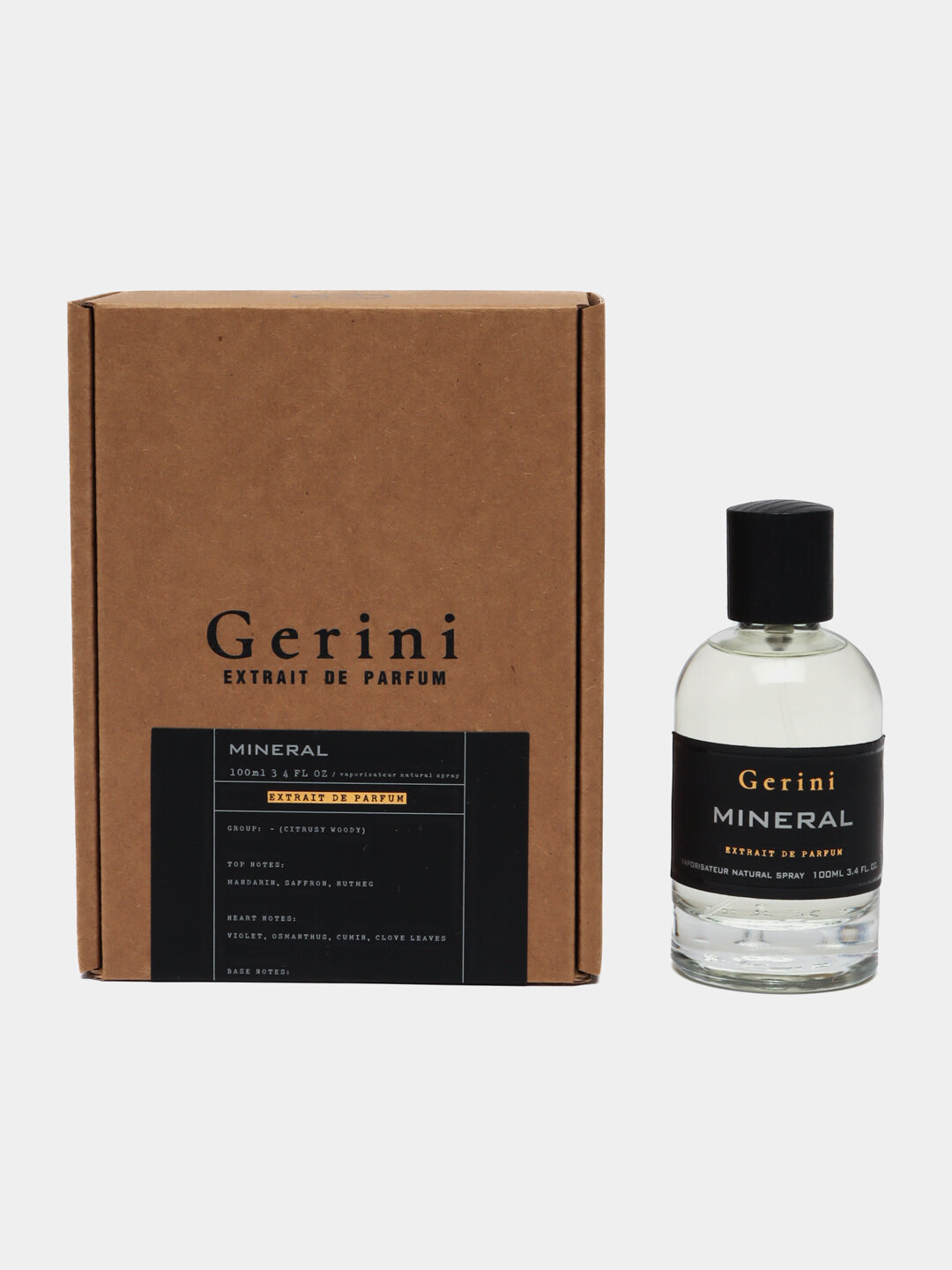 Gerini Mineral, 100 мл — унисекс аромат, произведён во Франции