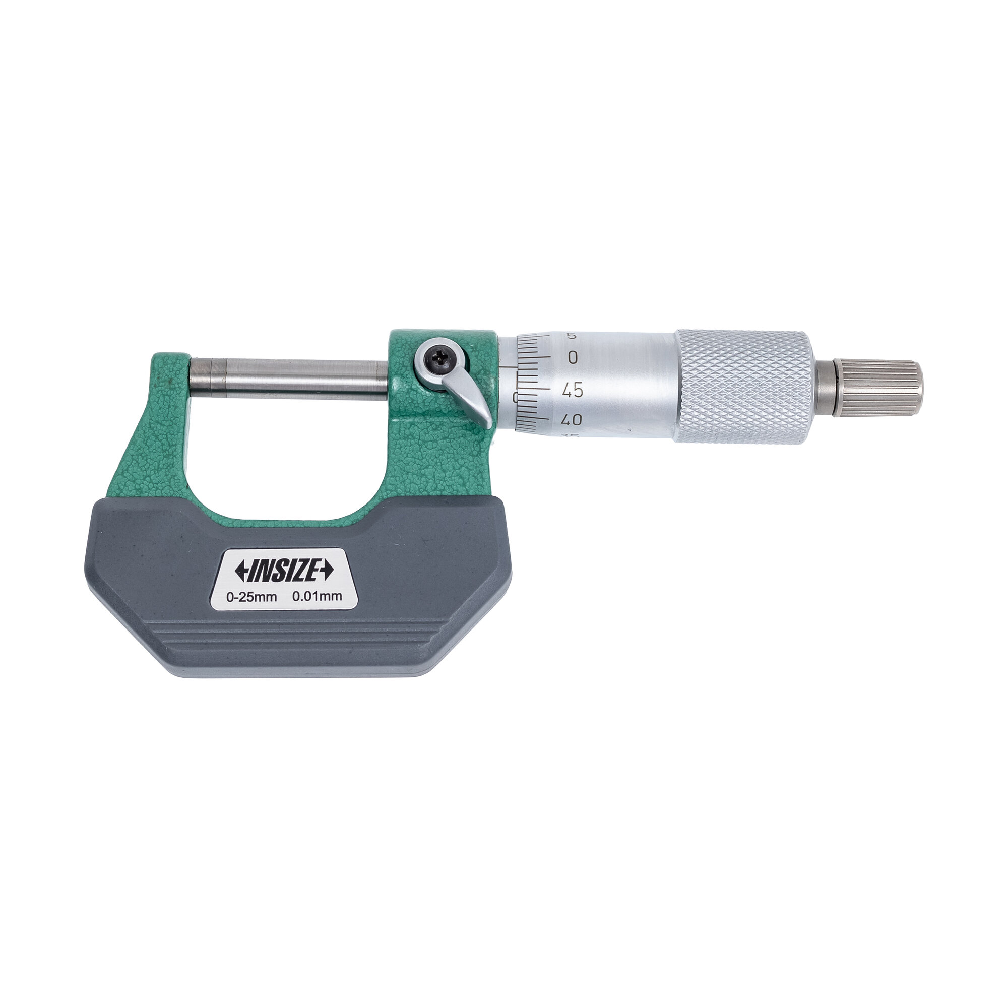 INSIZE Микрометр МК- 25 диап 0-25мм дел 0.01мм 3202-25A