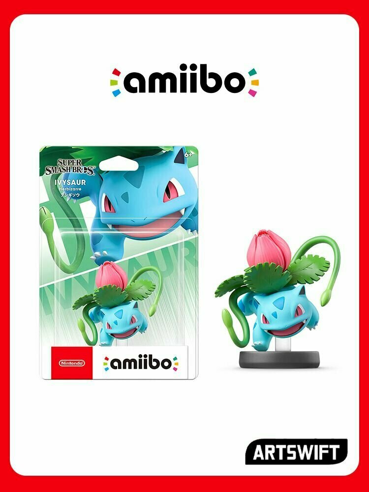 Nintendo amiibo Фигурка Айвизавр / Ivysaur (Pokemon Collection) Asian Version ARTSWIFT