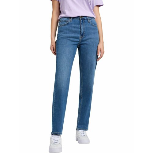 фото Джинсы lee women carol jeans, размер 27/35, синий