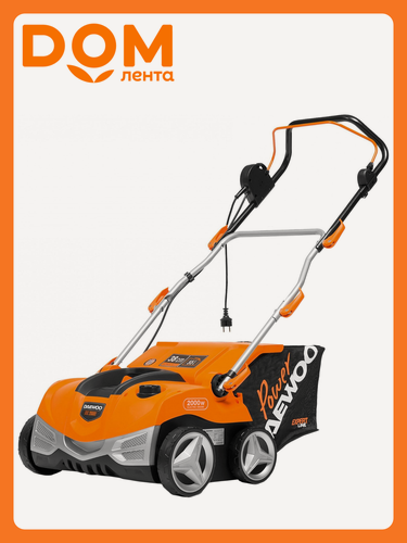 Изображение товара Скарификатор DAEWOO Power DSC 2000E, электрический, травосборник 55л, ширина скашивания 38 см