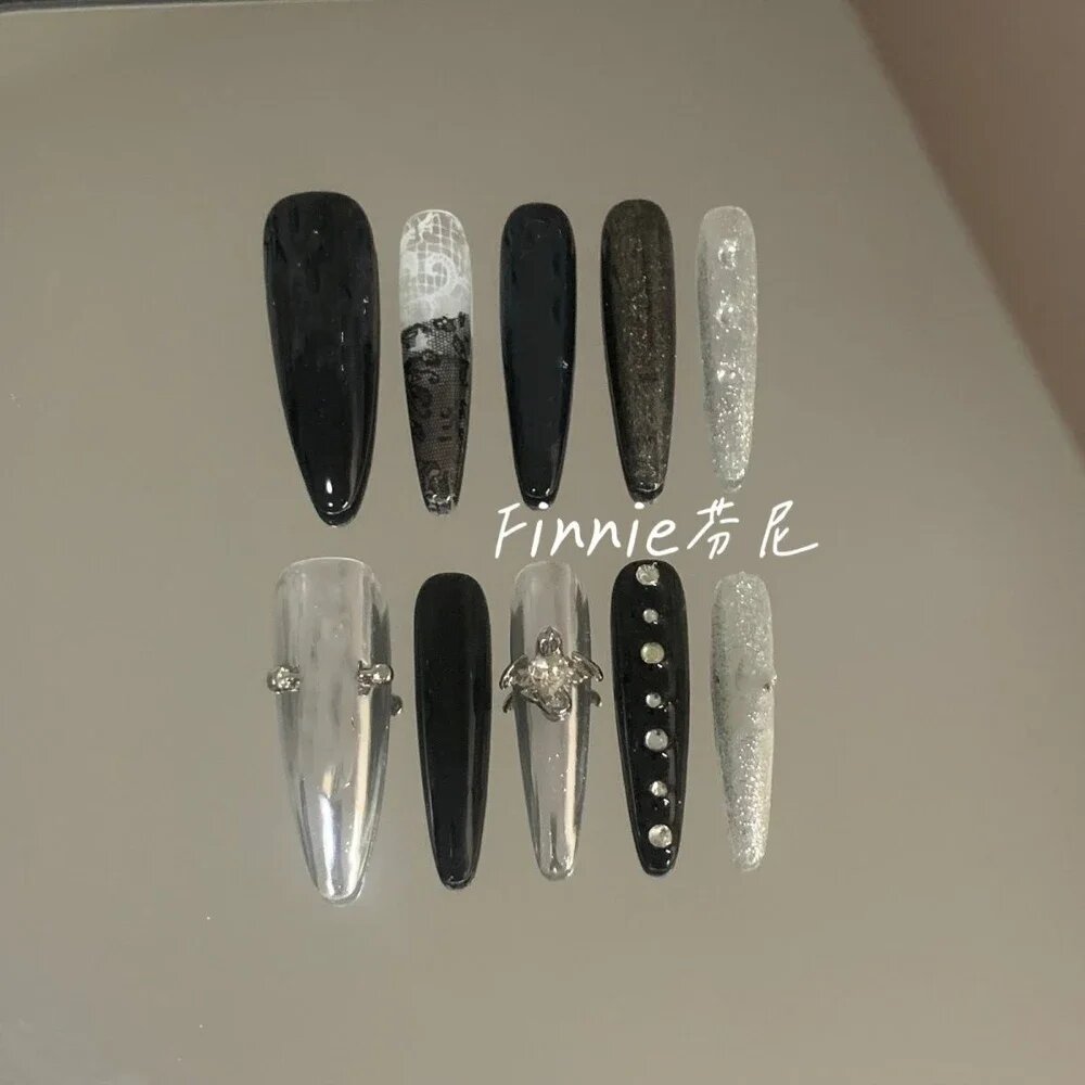 Искусственные ногти MINISO, цвет 33, размер S-15-11-12-11-9