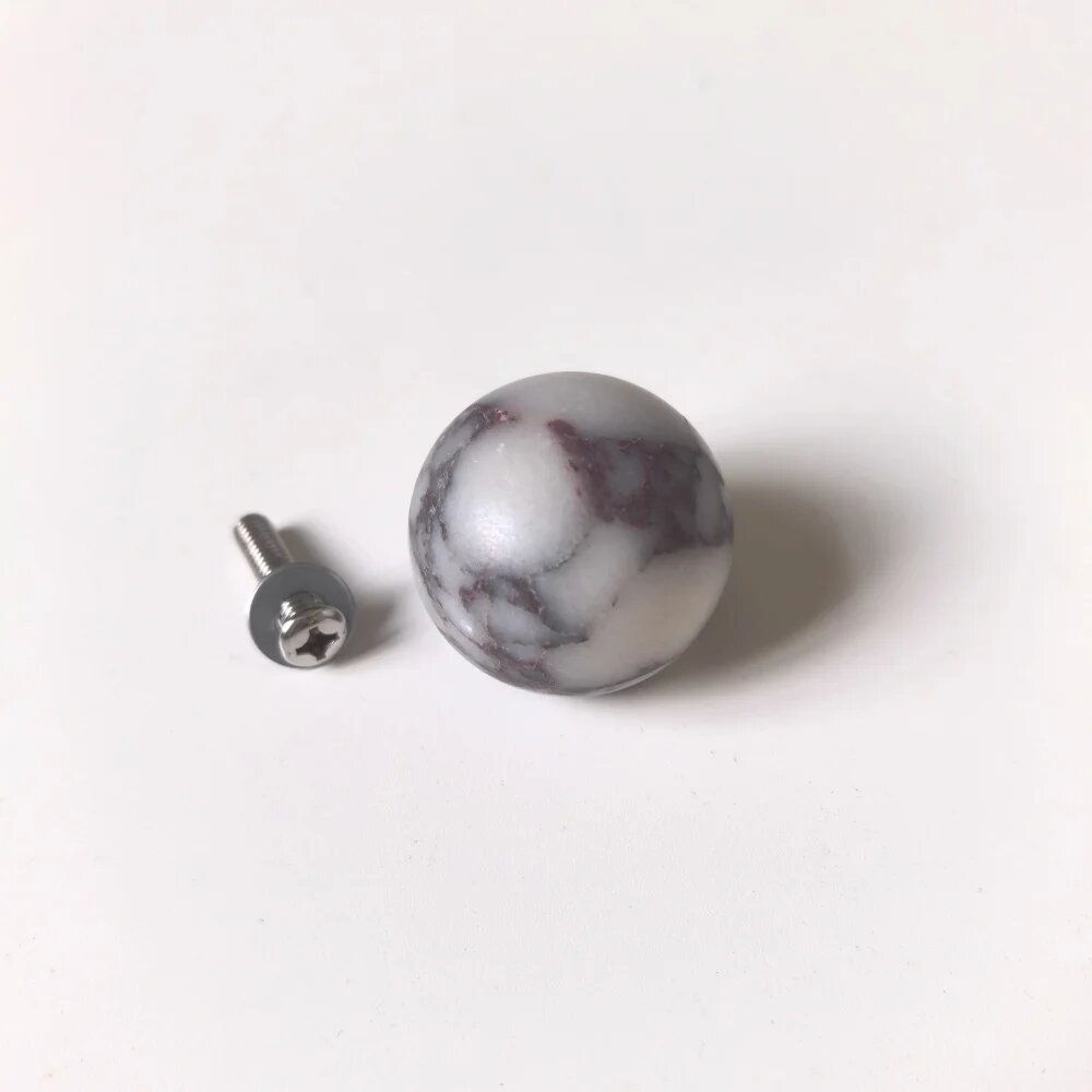 Мраморная ручка Calacatta Viola