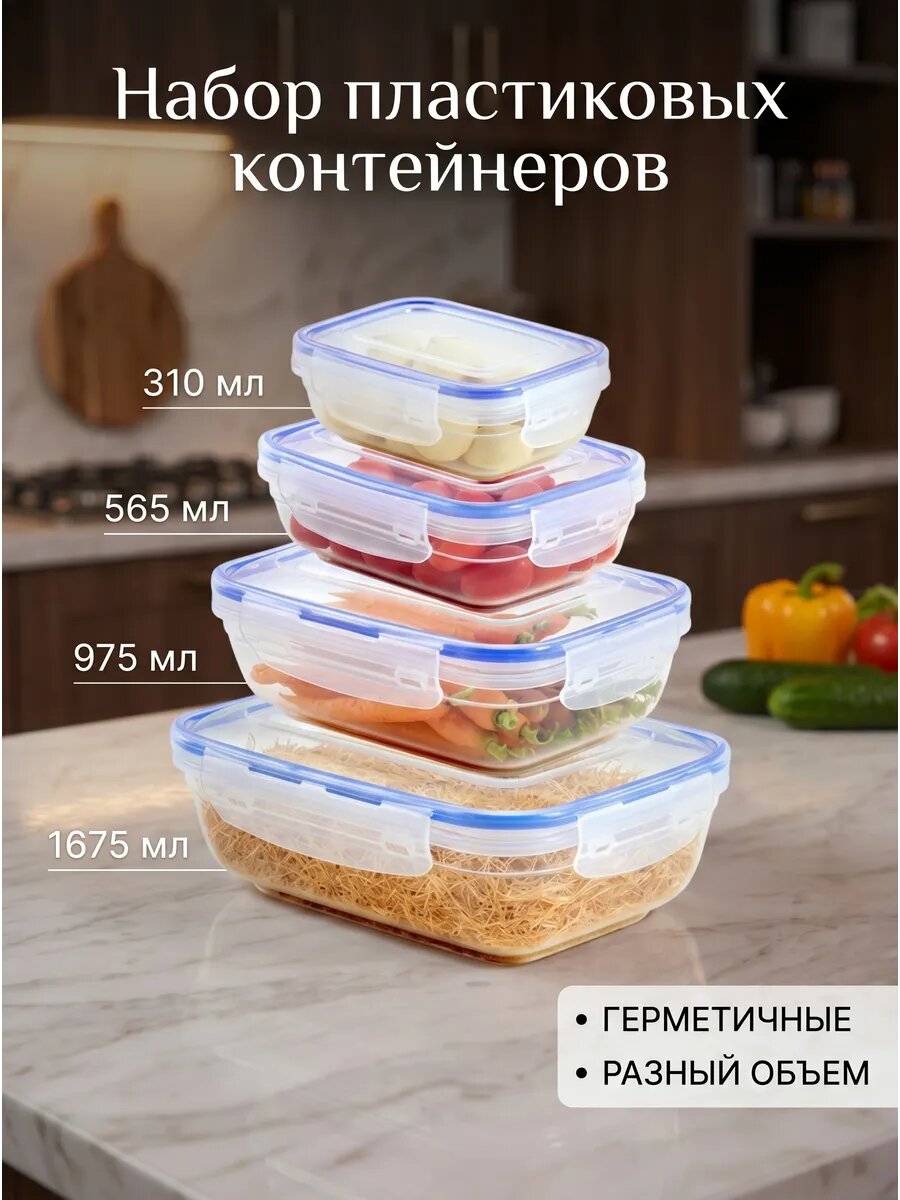 Контейнеры для еды и хранения продуктов