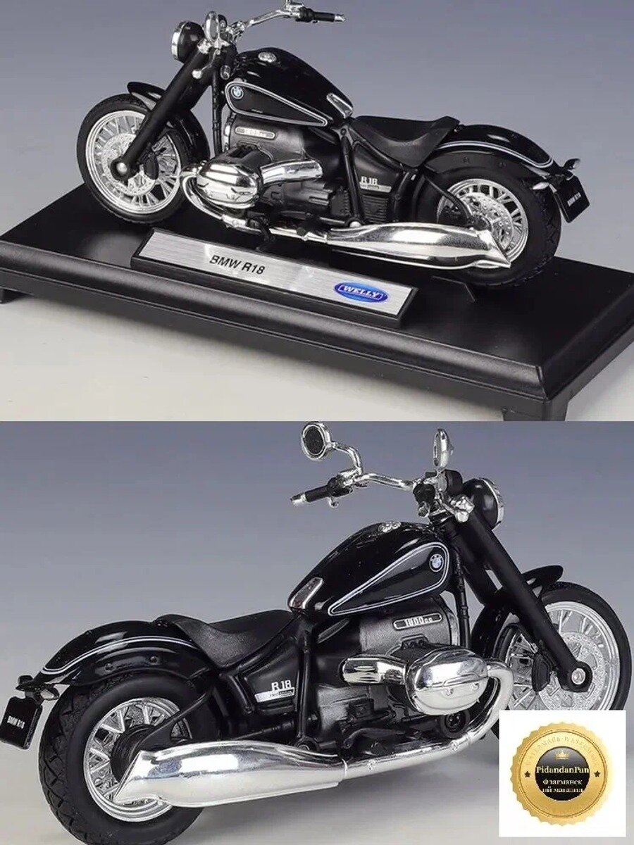 Эксклюзивная модель BMW R18 2020, масштабная копия 1:12 из сплава