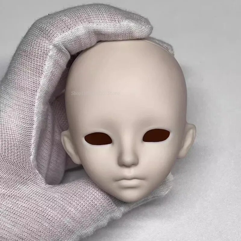 Голова куклы BJD из смолы 4 дюйма Серый, pink