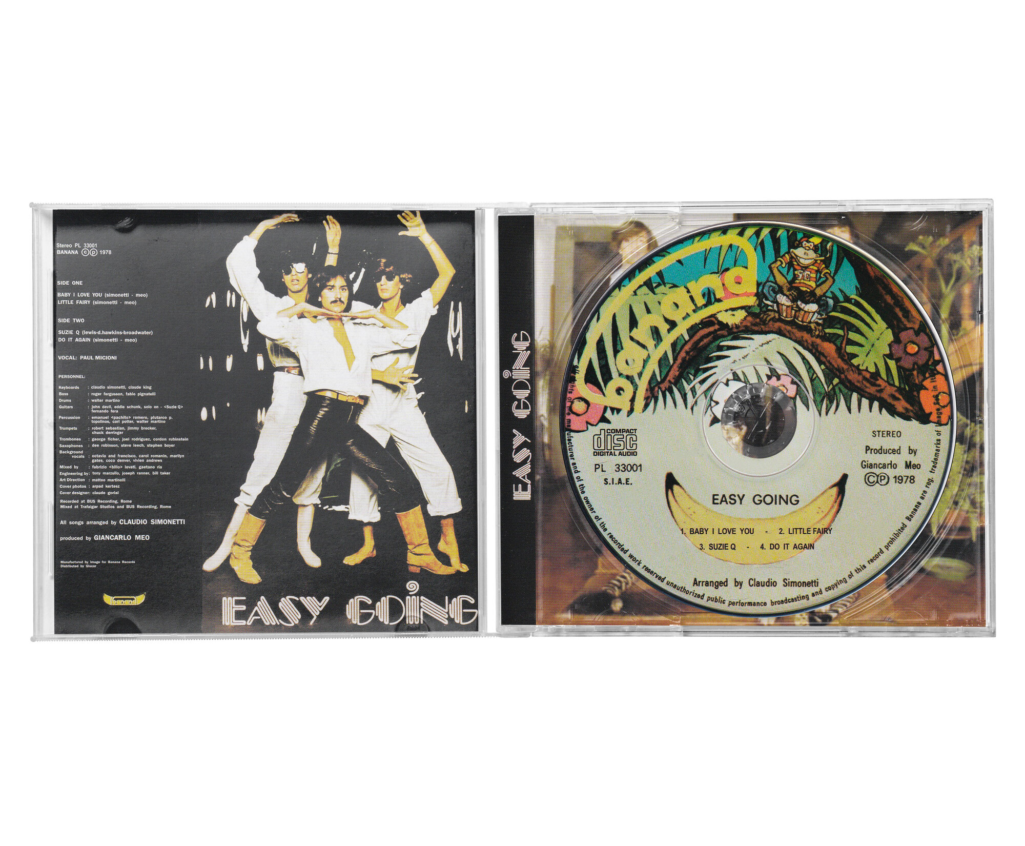 Easy Going - Easy Going, 2021, 4-page, CD-Аудио