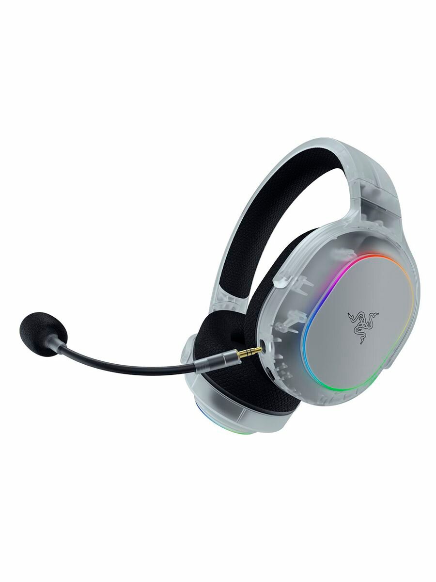 Razer Barracuda X Chroma - Phantom White Ed. USB Type-C Игровые беспроводные наушники, с микрофоном, белые