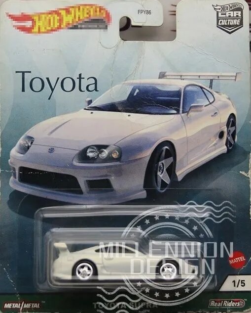 Hot Wheels литая модель автомобиля 1:64, ретро серия, металлический корпус(TOYOTA SUPRA)