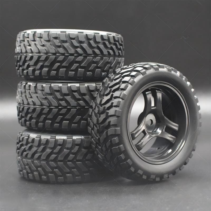 Для HSP 94123 94122 1:16 1:10 RC автомобиля, гоночные шины для переделки в ралли, 75 мм
