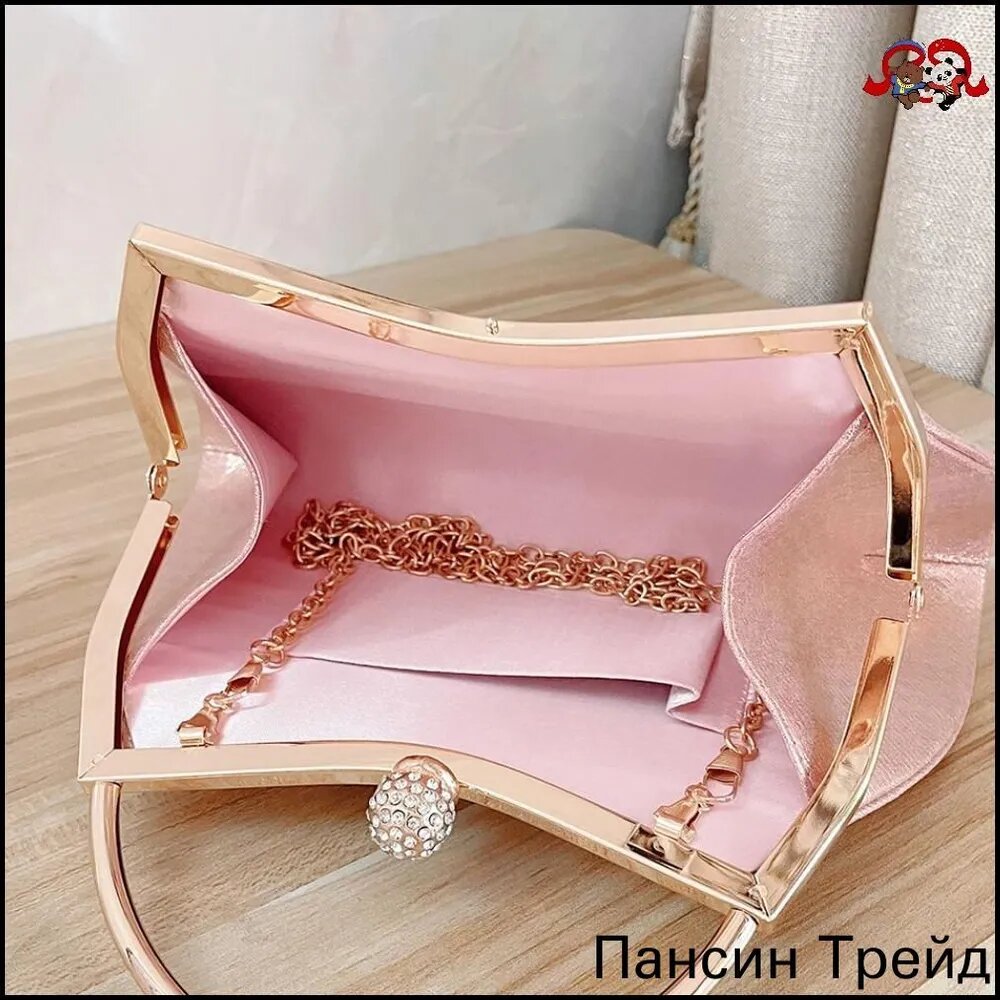 Сумка , розовый, — фото 1