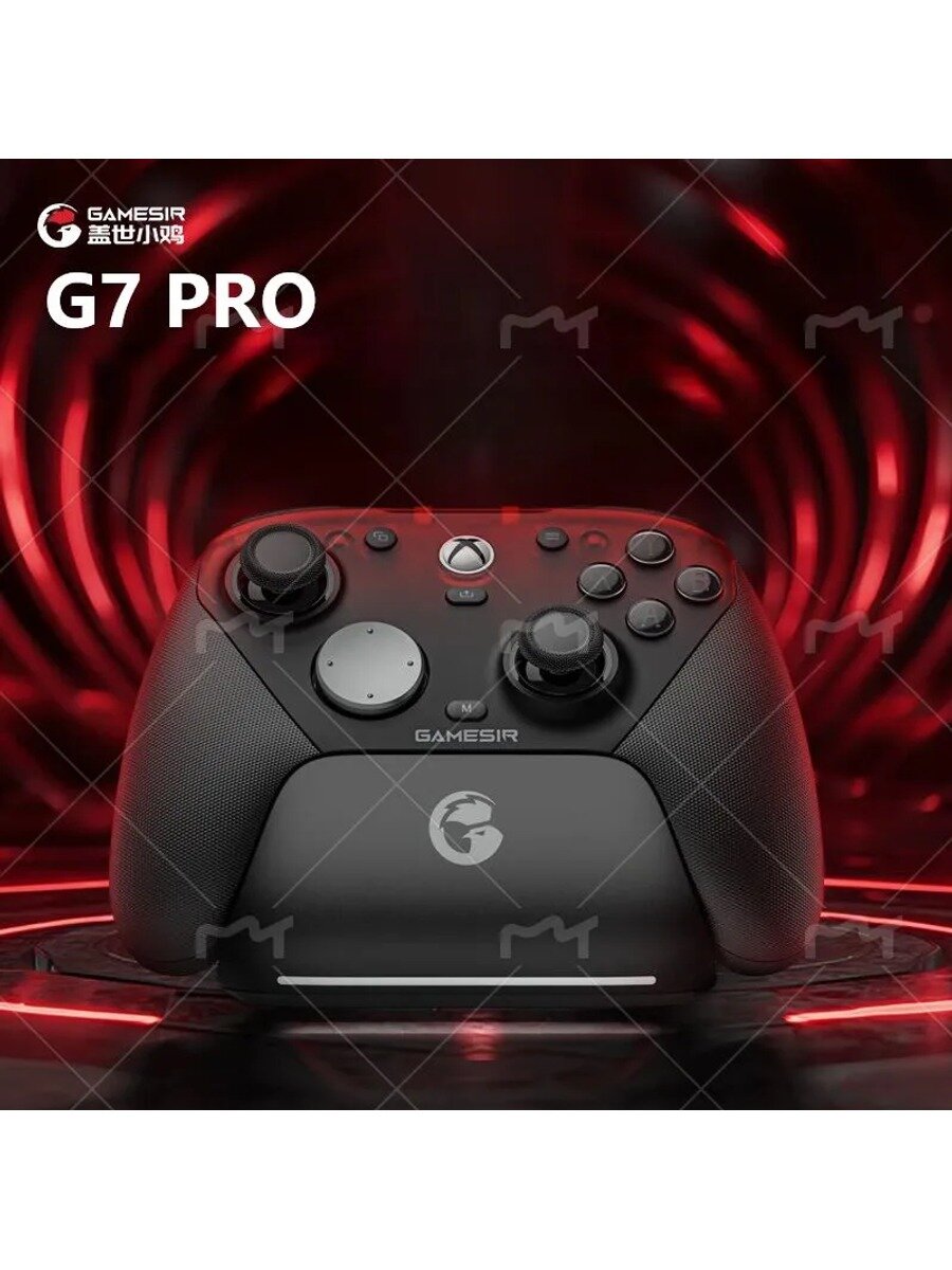 GAMESIR G7 Pro Беспроводной геймпад лицензия Microsoft, черный, с док-станцией и приемником