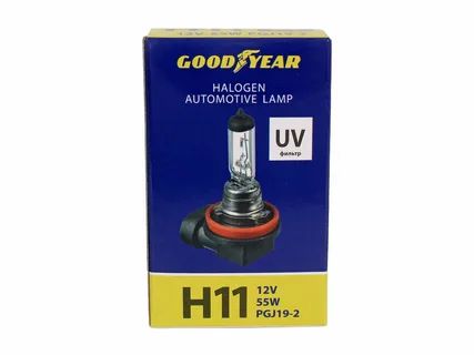 Лампа галогенная Goodyear H11 12V 55W PGJ19-2