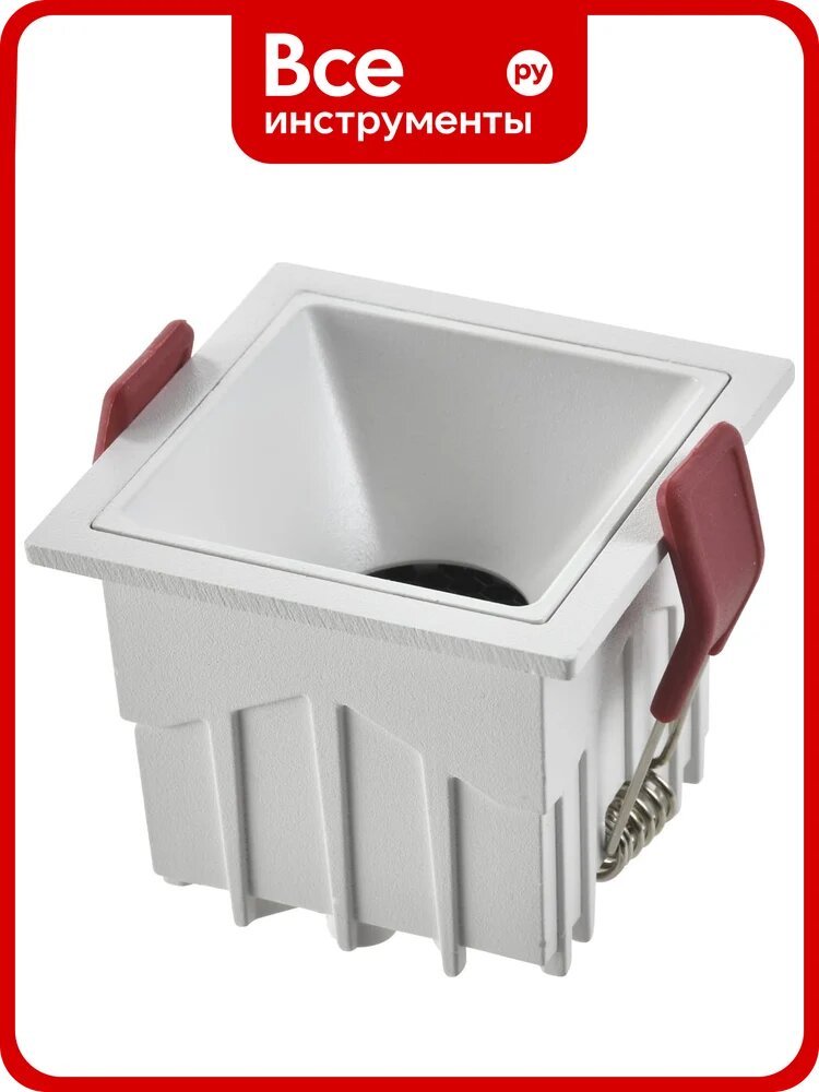 Св-к встр. ST luce Белый LED 1х10W 60 IP20 L65xW65xH52 85-265V В комплекте ST757.538.10S