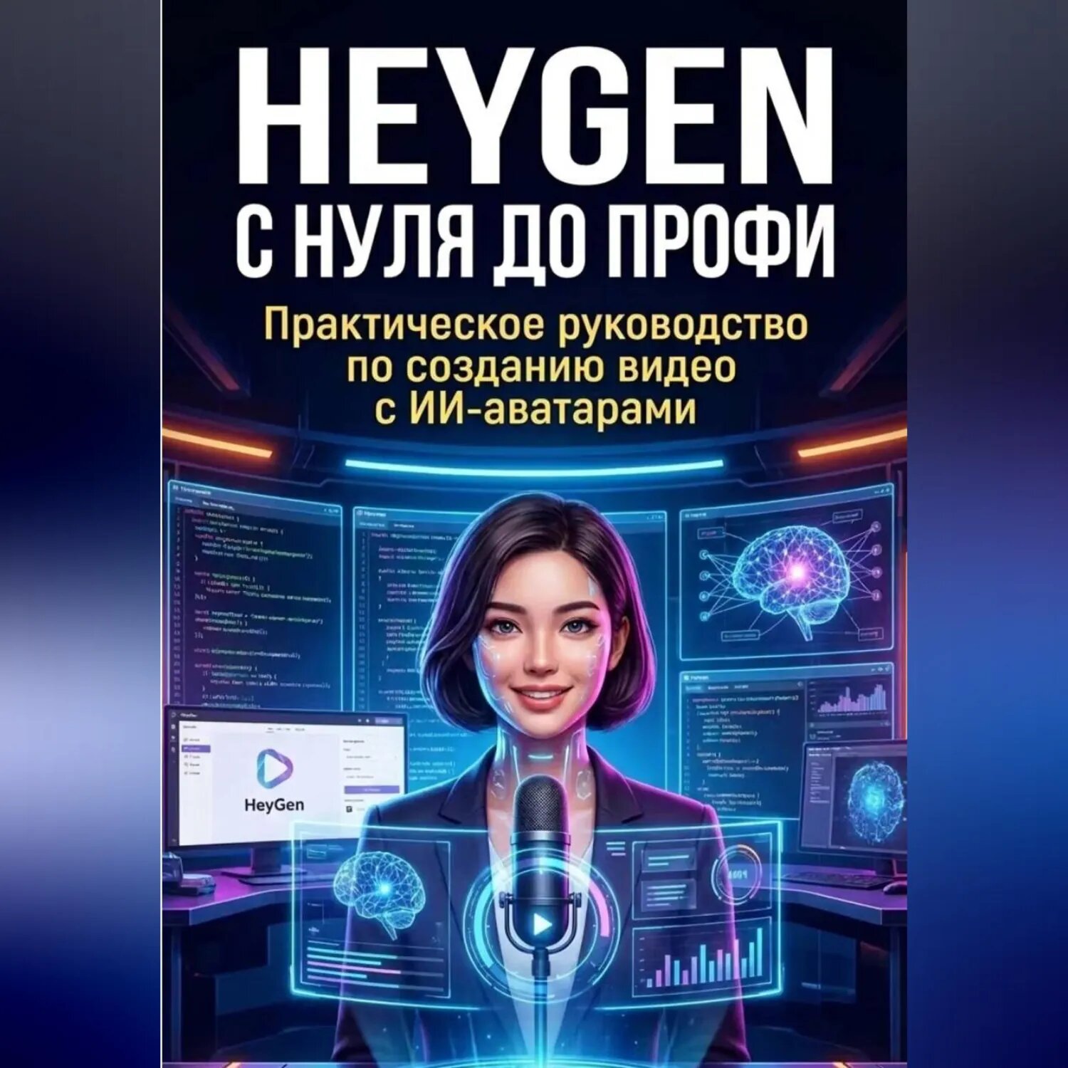 HeyGen с нуля до профи. Практическое руководство по созданию видео с ИИ-аватарами [Аудиокнига]