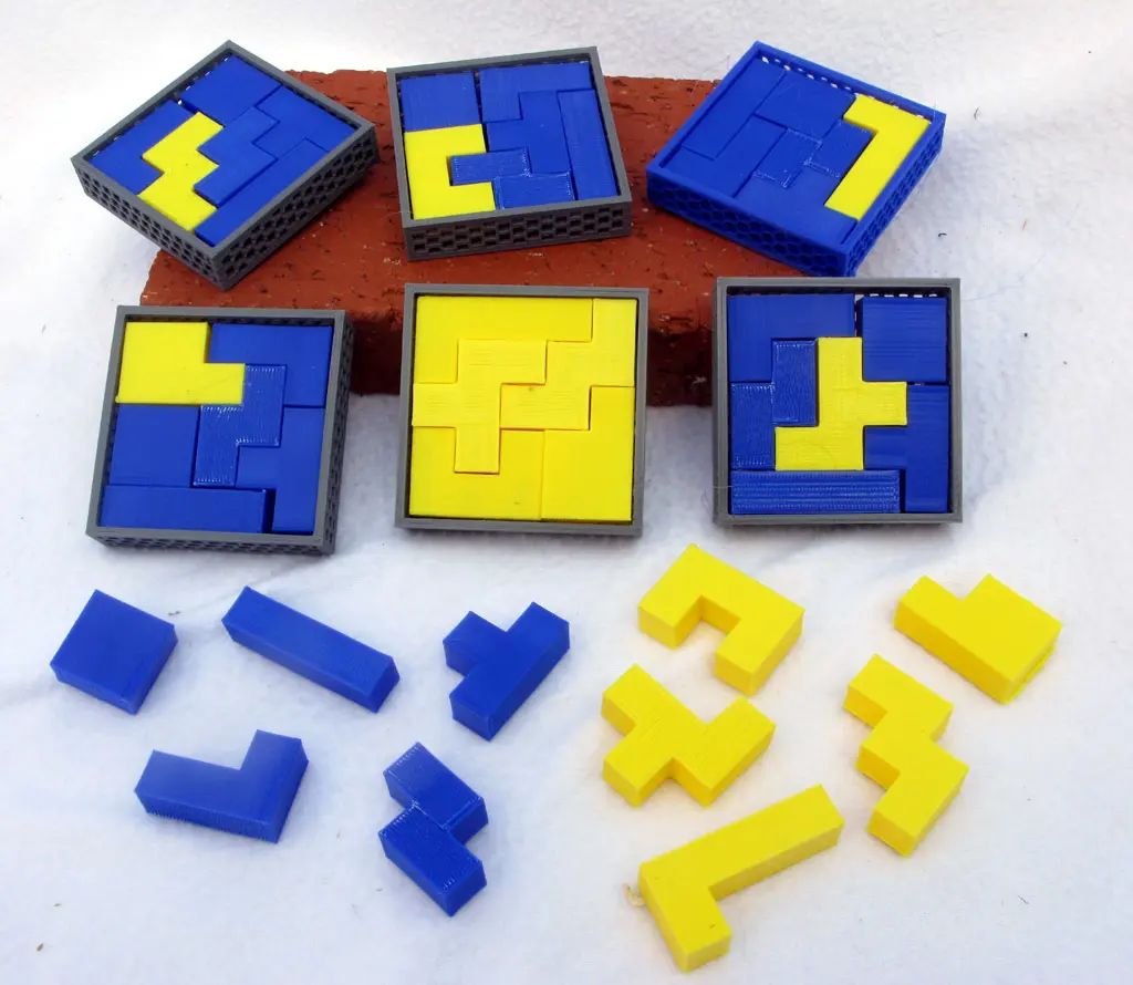 3D-пазл сборный геометрический, PLA, 3D-печать, арт. PZ-PUZ-CC-3b8fdc62cffd