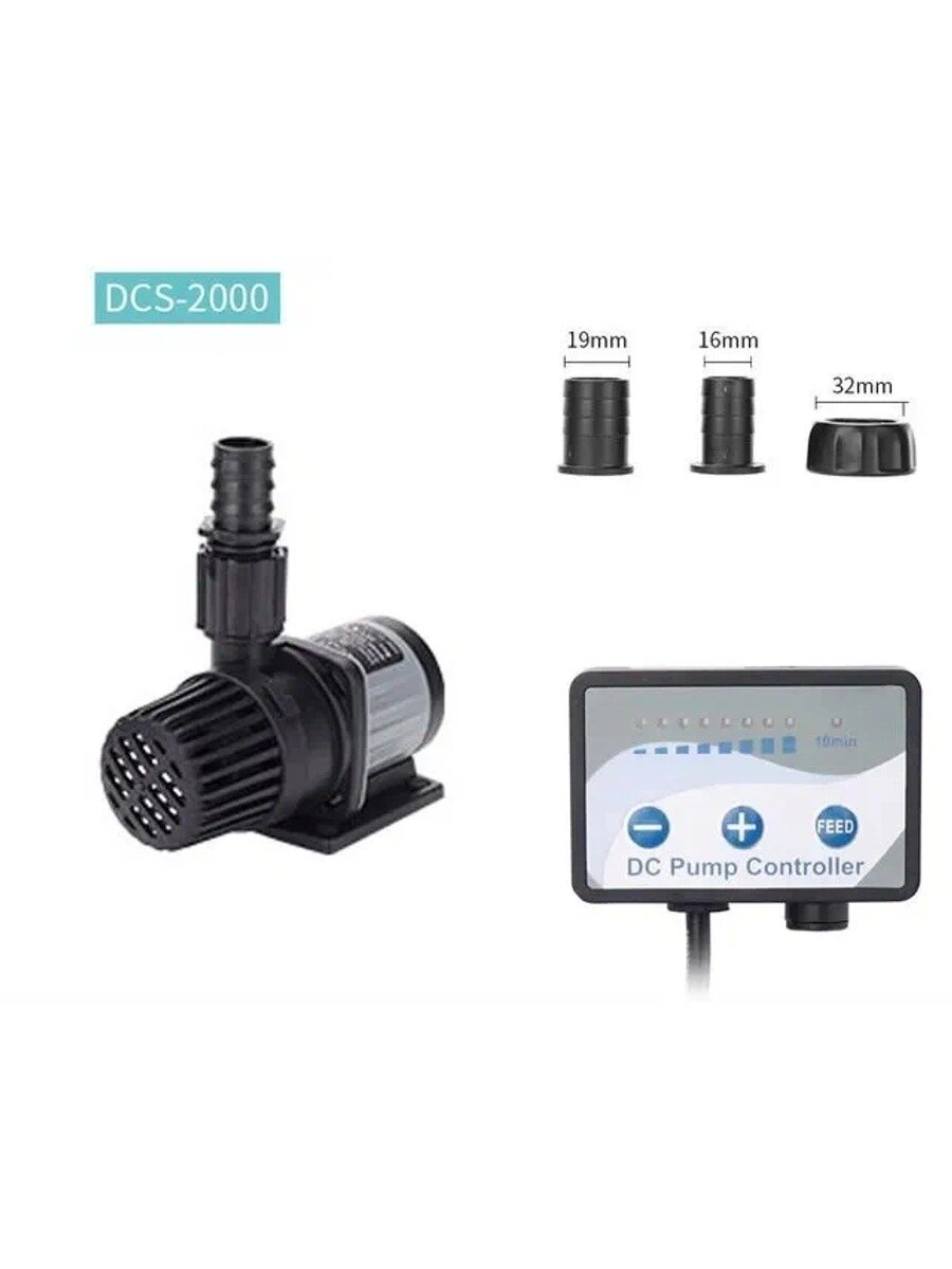 Аквариумный погружной насос постоянного тока 24 В, классический вариант модели