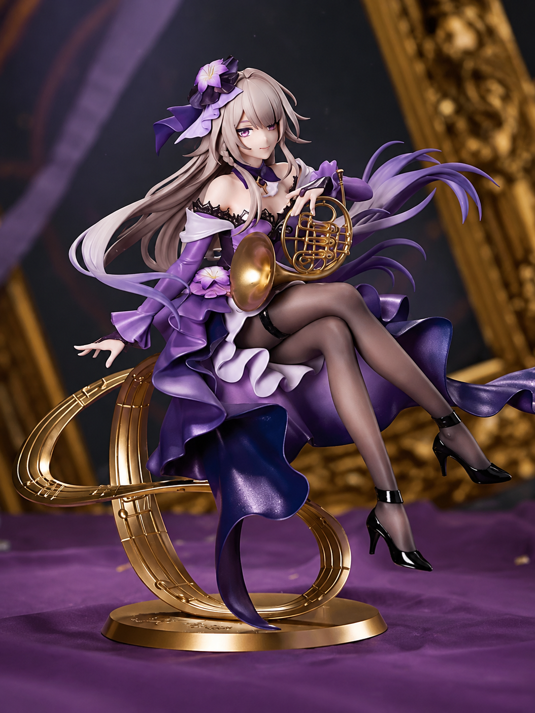 Официальная фигурка Великая Герта 1/8 масштаб Honkai Star Rail из ABS пластика синий