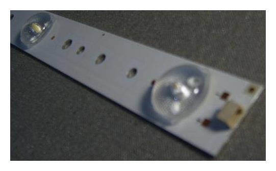 Подсветка LED 580мм 7 линз SW32 3228 07 REV1.1 120814
