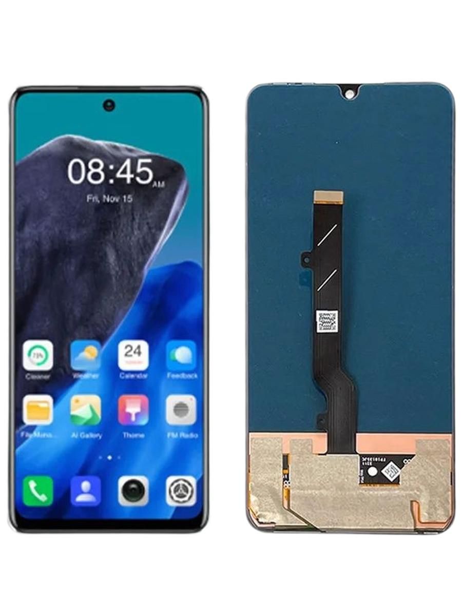 Дисплей для Infinix Note 11/12 (X663B/X663D) в сборе с тачскрином Черный - OR