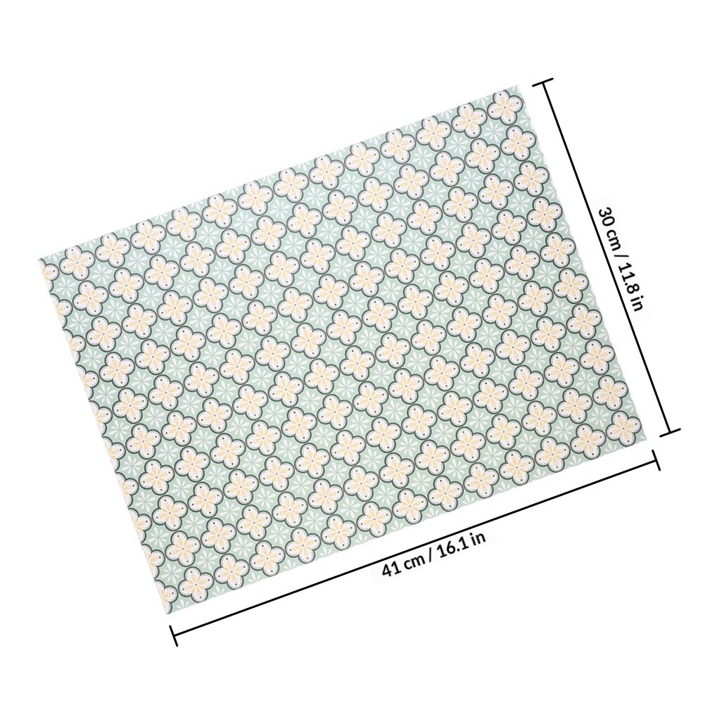 Пол Для Кукольного Домика 2 Штуки В Комплекте Размер 41.00X30.00X0.10Cm Многоцветный