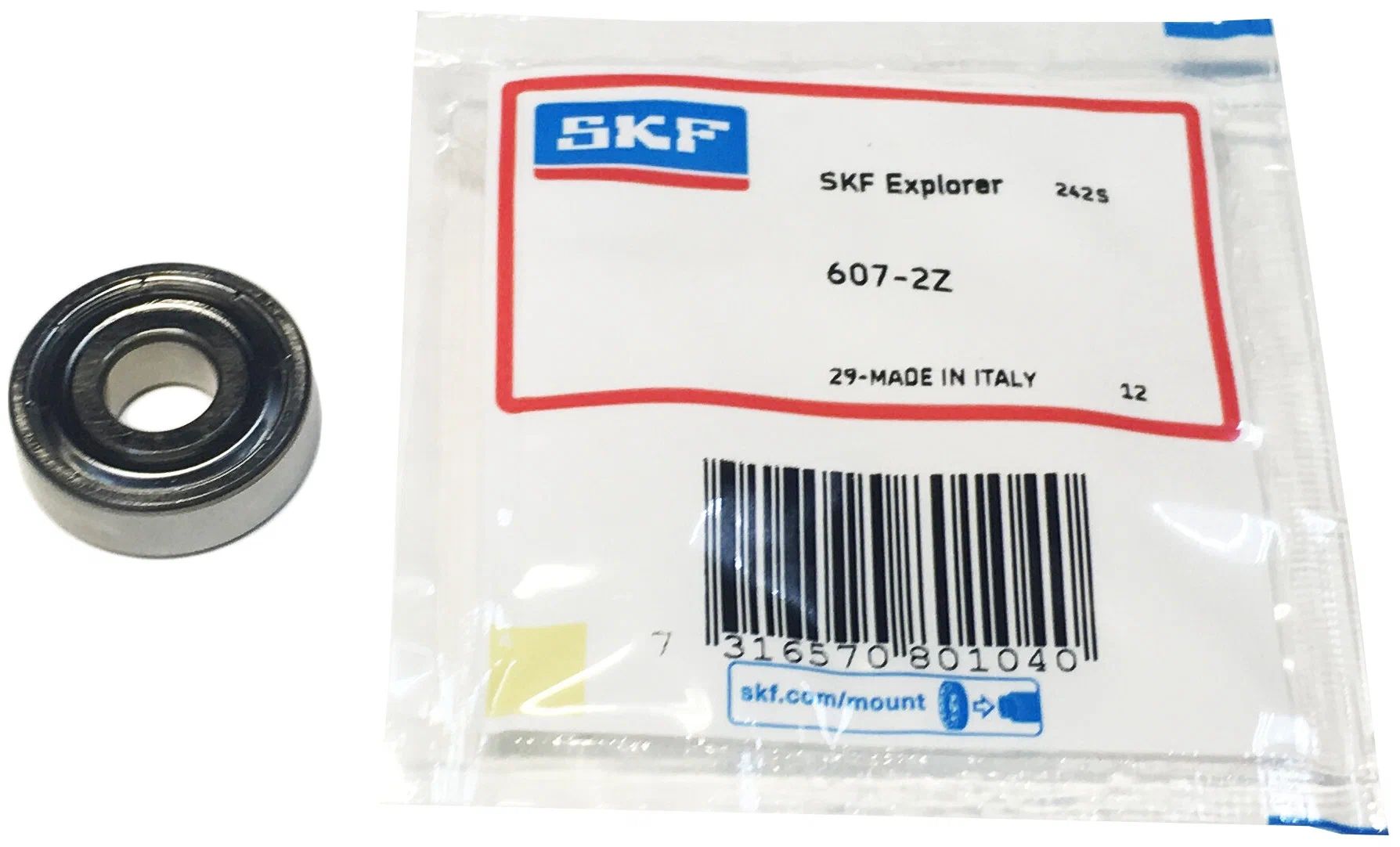 Подшипник SKF 607-2Z (80017) размер 7*19*6 универсальный