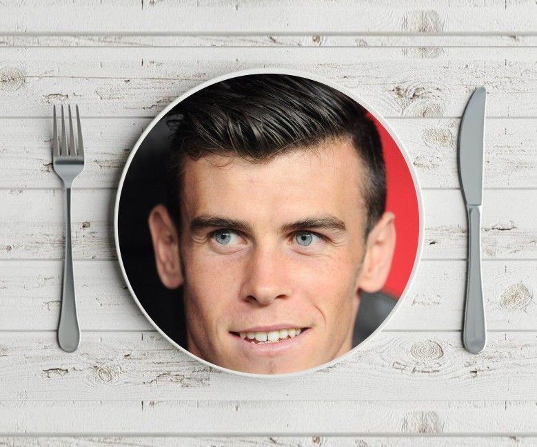 Тарелка Гарет Фрэнк Бейл, Gareth Frank Bale №1