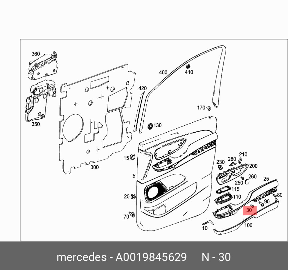Саморез st4 org (Mercedes 0019845629)