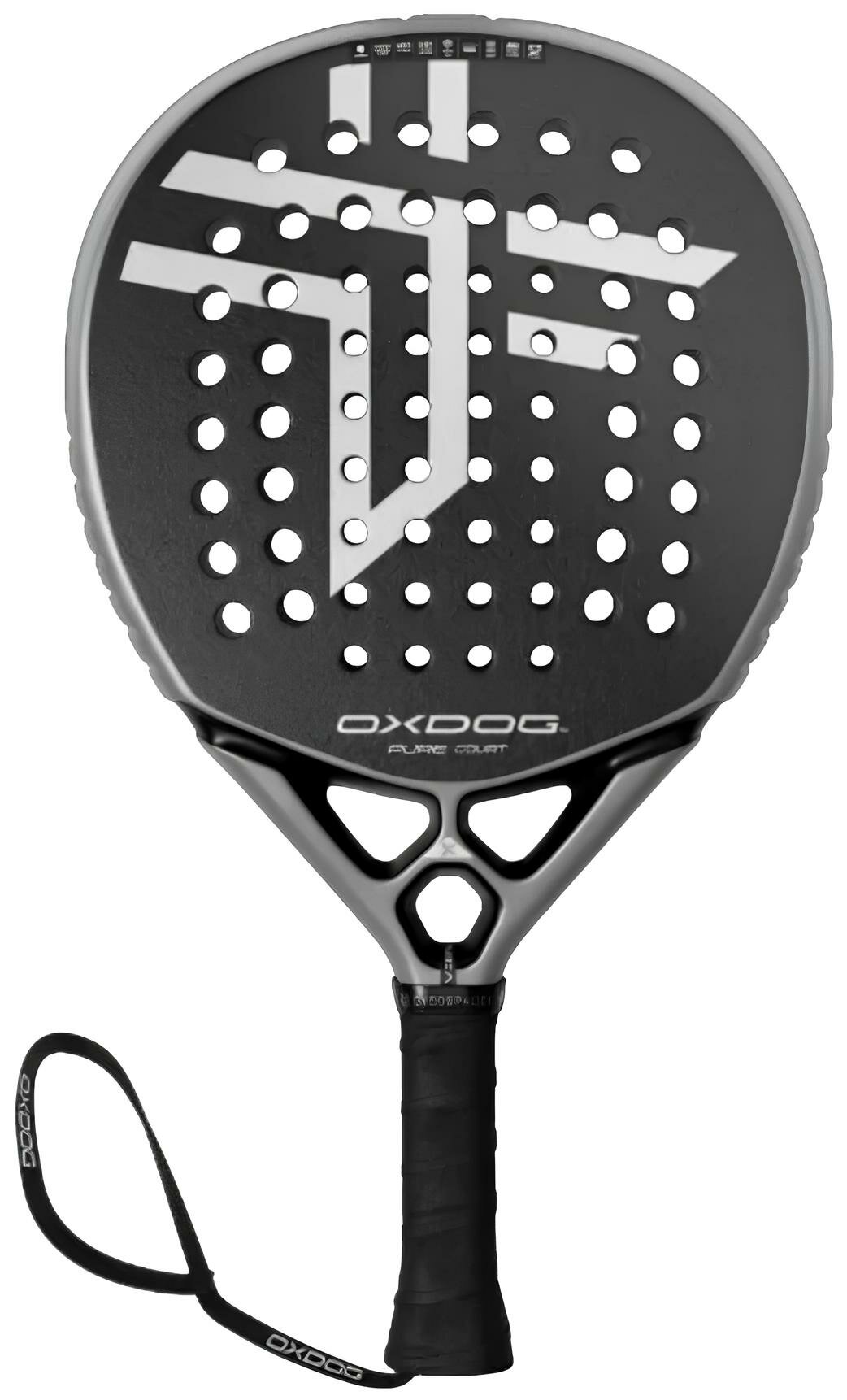Ракетка для падел тенниса Oxdog Pure Court Padel 2026 Чёрный
