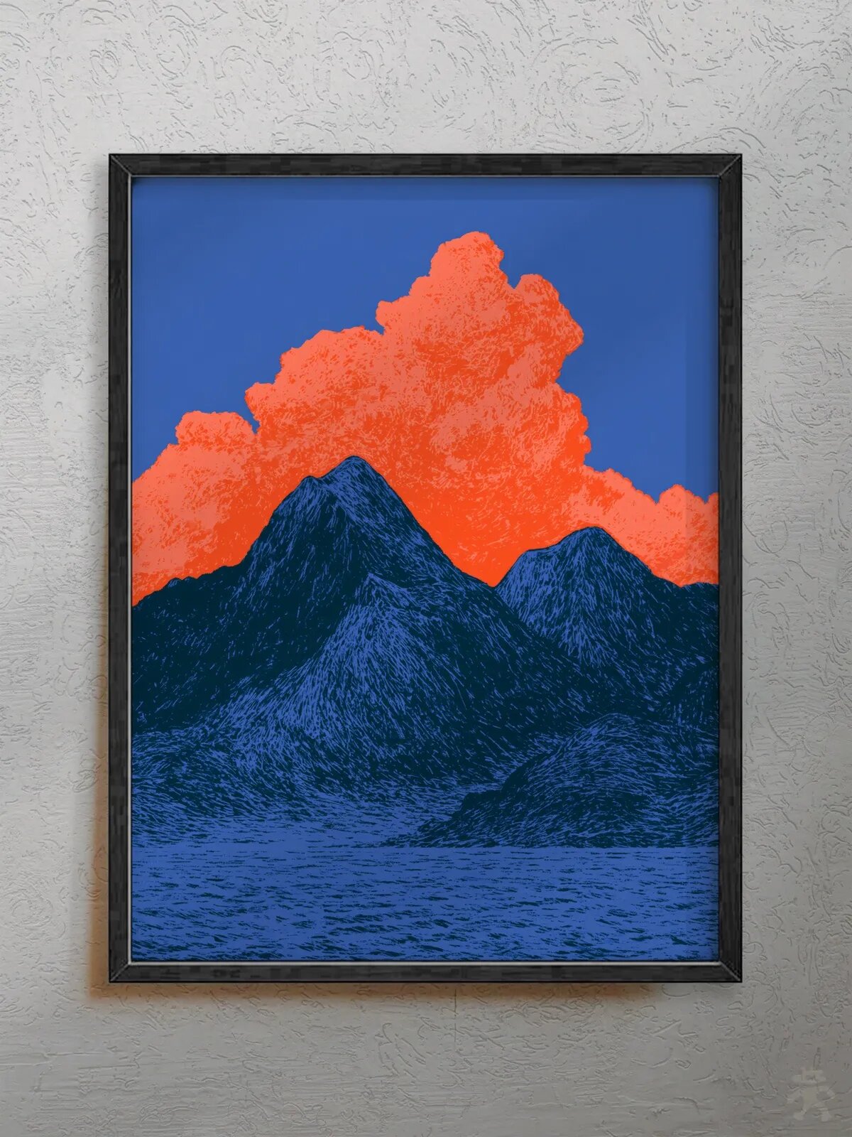 Интерьерный постер "Summit" в стиле pinterest, формата 30x40 см.