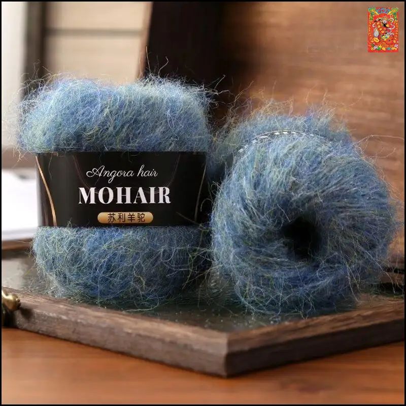 Пряжа из альпаки и мохера, для свитера ручной работы, сделай сам
