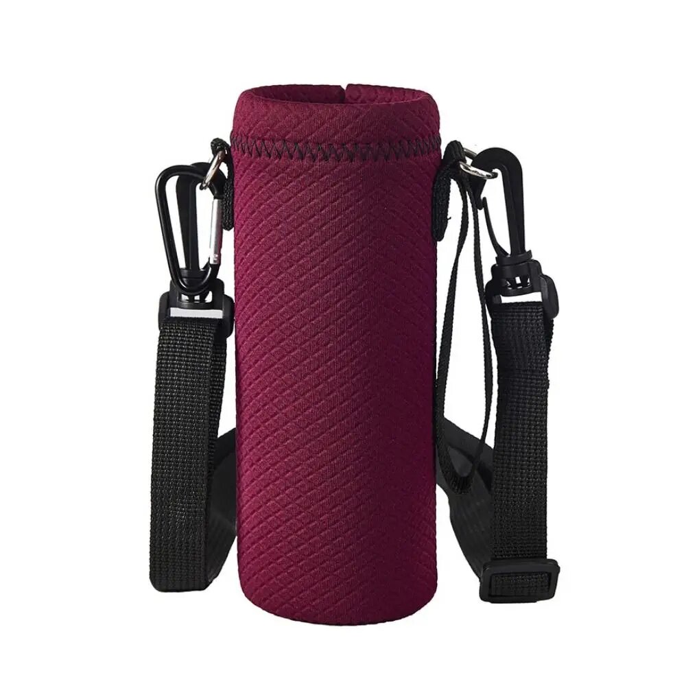 Чехол для бутылки с водой Красный, wine red-8x21cm