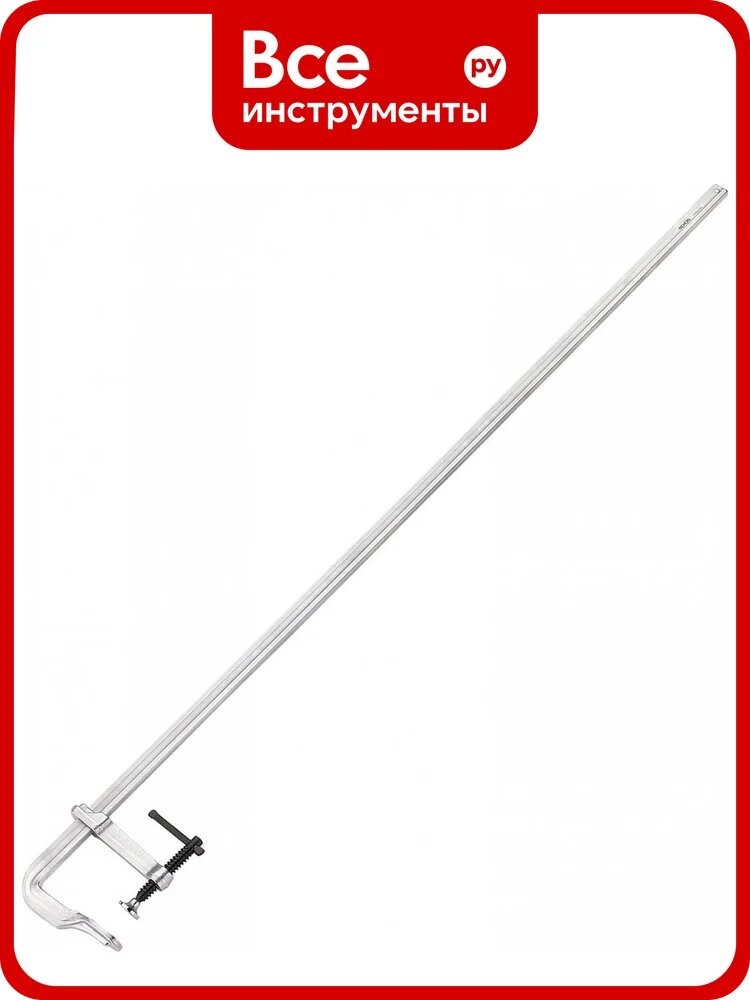 Цельнометаллическая струбцина REKON RF01-1500-120 c Т-образной рукояткой 058025