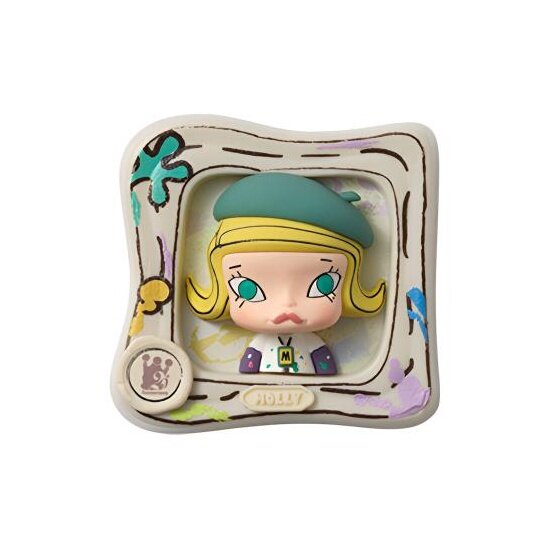 POP MART Along The Way Landscape Collection Магнит для холодильника Molly Слепой бокс 1 Полная коробка 6 шт