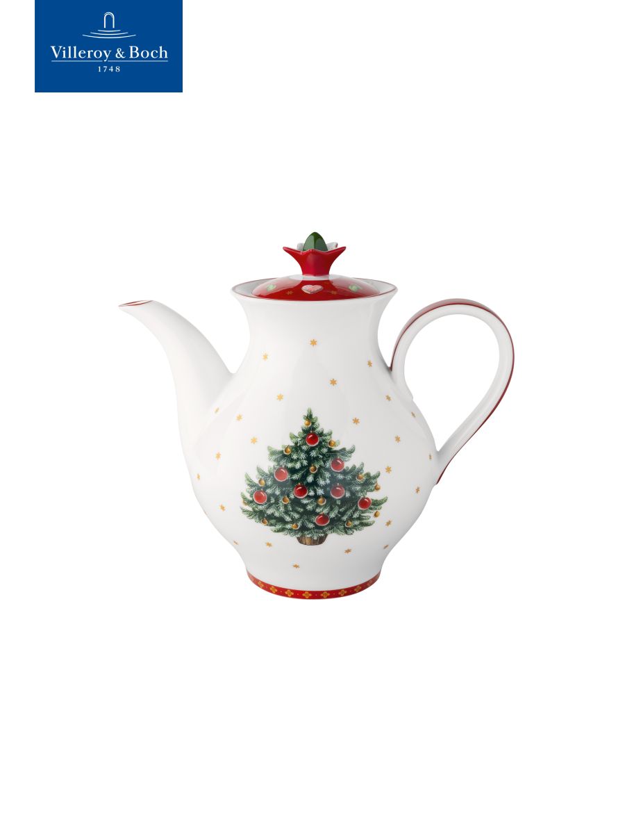 Кофейник новогодний 1700 мл, Toy's Delight, Villeroy & Boch, Премиум-Фарфор