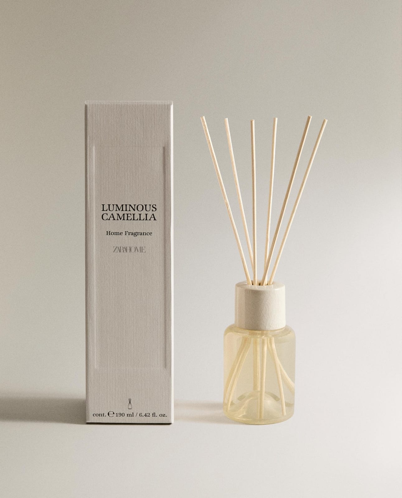Ароматический диффузор Zara Home Luminous Camellia, 190 мл, розовый, 25 x 6 x 6 см 5448/703/637-99
