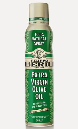 Изображение товара Масло оливковое Filippo Berio Extra Virgin нерафинированное спрей, 200мл (1 шт)