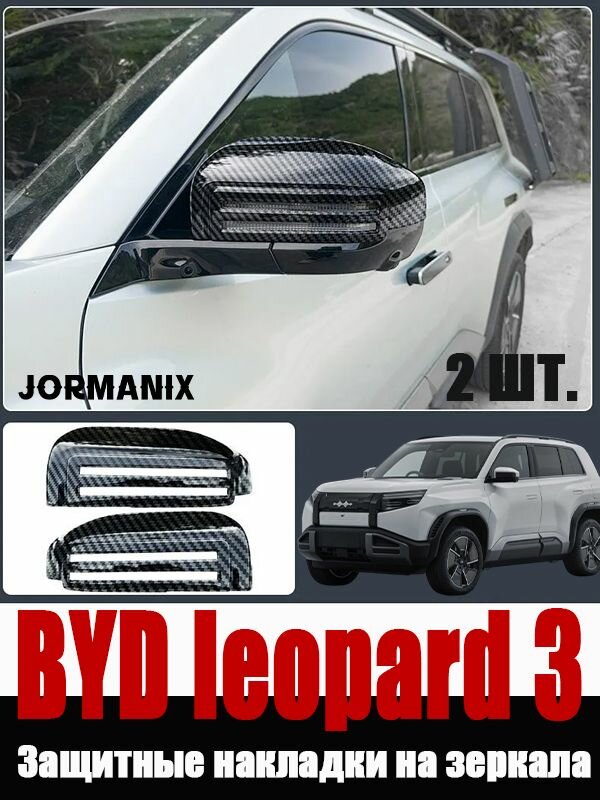 Накладки на зеркала заднего вида для BYD leopard 3/BYD леопард 3 , защитные, тюнинг