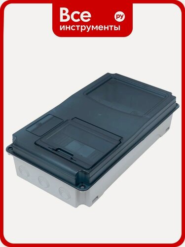 Изображение товара Корпус IEK ЩУРн-П 3/12, IP66, PC, LIGHT, пластиковый MSP3-N-12-66-L