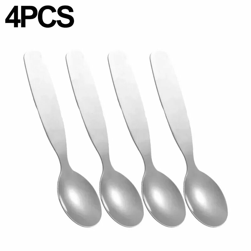 Мини ложки и вилки из нержавеющей стали для детей Spoon- 4PCS