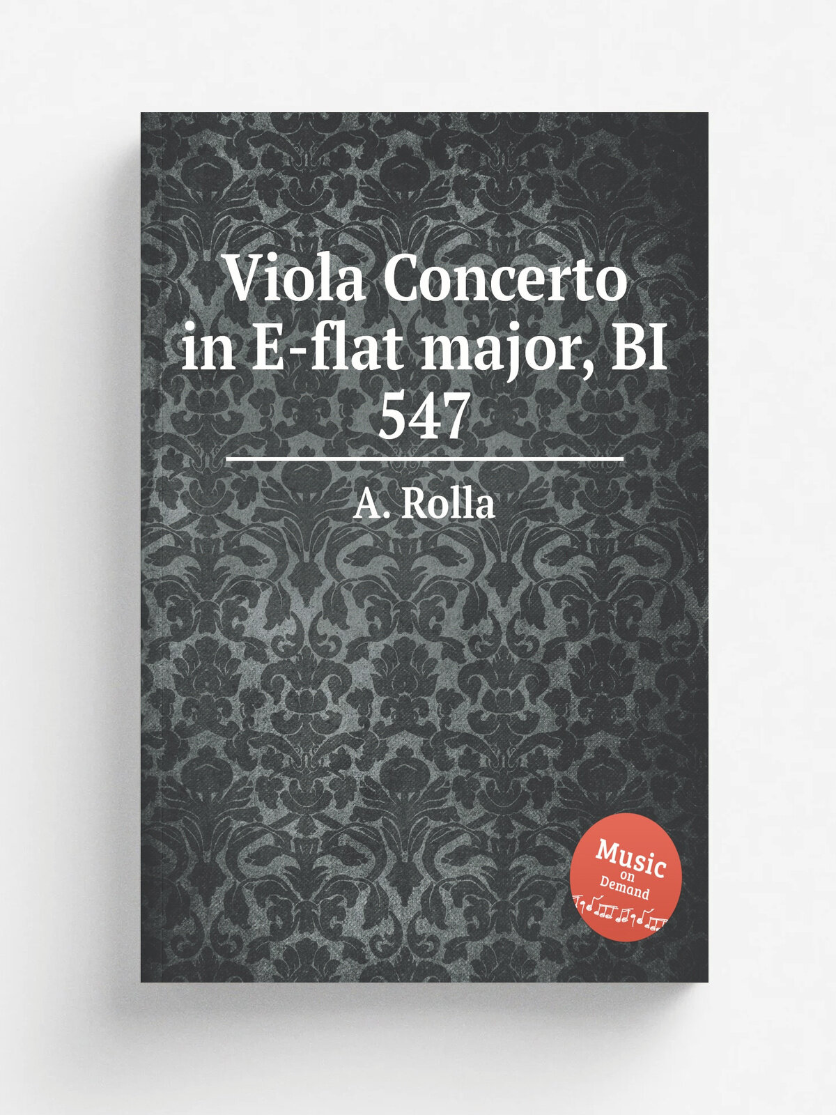 Viola Concerto in E-flat major, Bi 547 | A. Rolla | Репринт