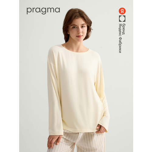 фото Лонгслив pragma, размер s-m, молочный