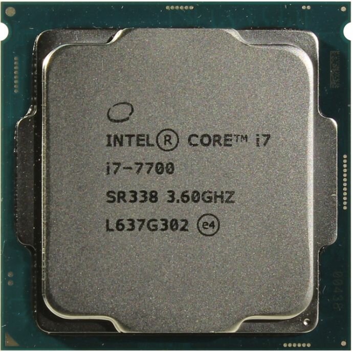 Процессор Intel Core i7 7700 (3,6 ГГц, LGA 1151V1, 8Мб, 4 ядра) — фото 1