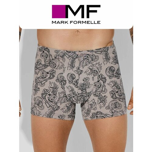 Трусы MARK FORMELLE для мужчин, размер 90-100, серый